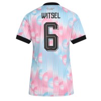 Stroje piłkarskie Belgia Axel Witsel #6 Koszulka Wyjazdowej dla damskie MŚ 2026 Krótki Rękaw